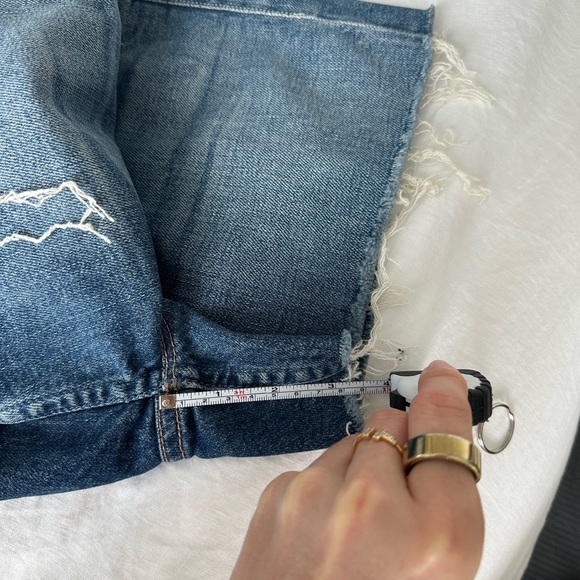 MOTHER the dutchie high waisted shorts - Picture 10 of 11